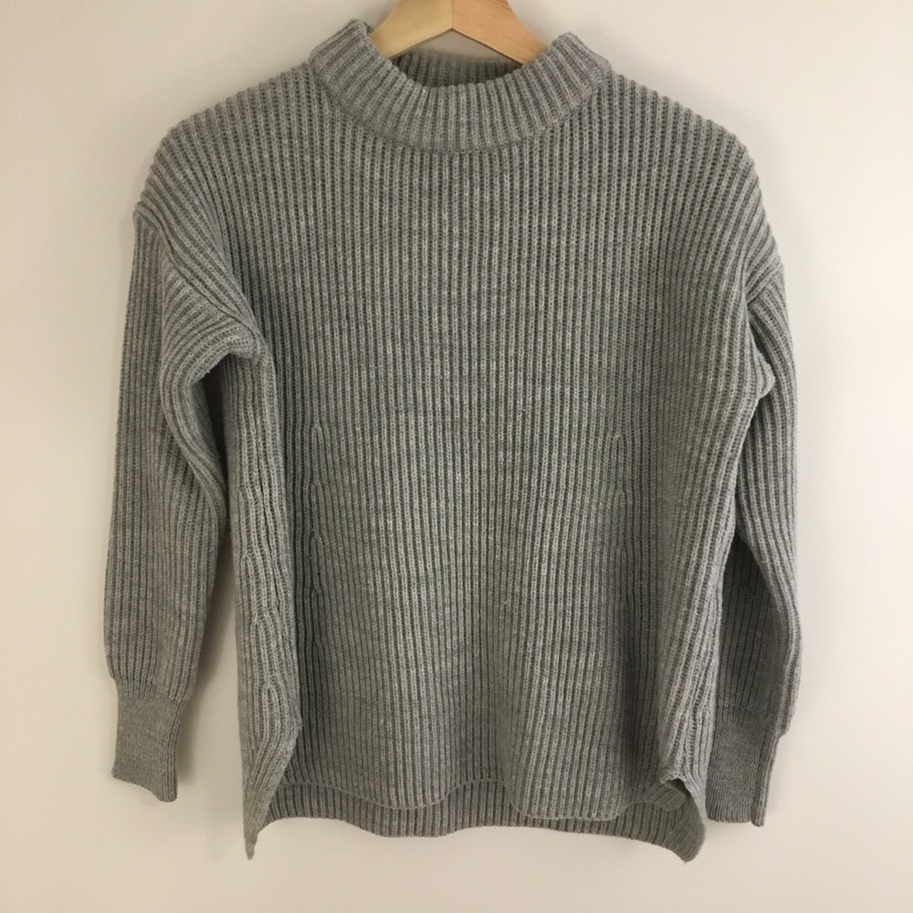 SHEIN Hi/Low Hem Sweater